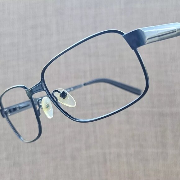 Kirkland Signature Eyeglasses Black matte Metal Frame 56[]16 135 Made in Italy - Picture 2 of 12